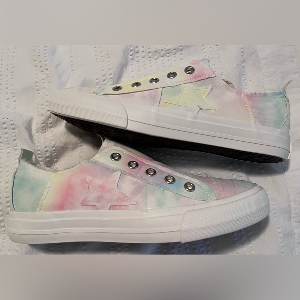 Gypsy Jazz Very G Play Along Tie Dye Sneakers Sz 7